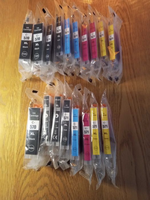 Nowe tusze (zamienniki) do wybranych modeli drukarki CANON PIXMA MG TS