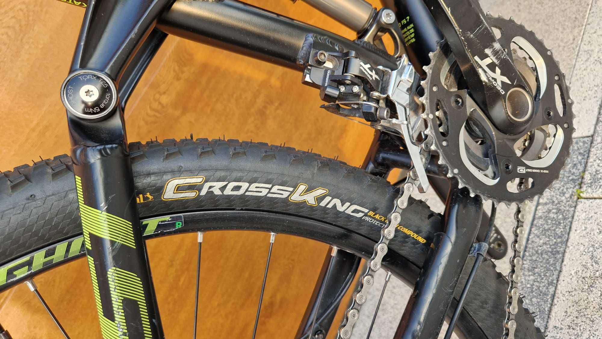 Rower GHOST Kato FS7 FULL, koła 27,5, regulowana sztyca Rock Shox