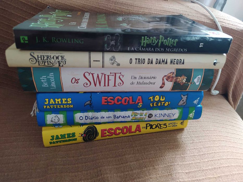 6 livros de aventuras