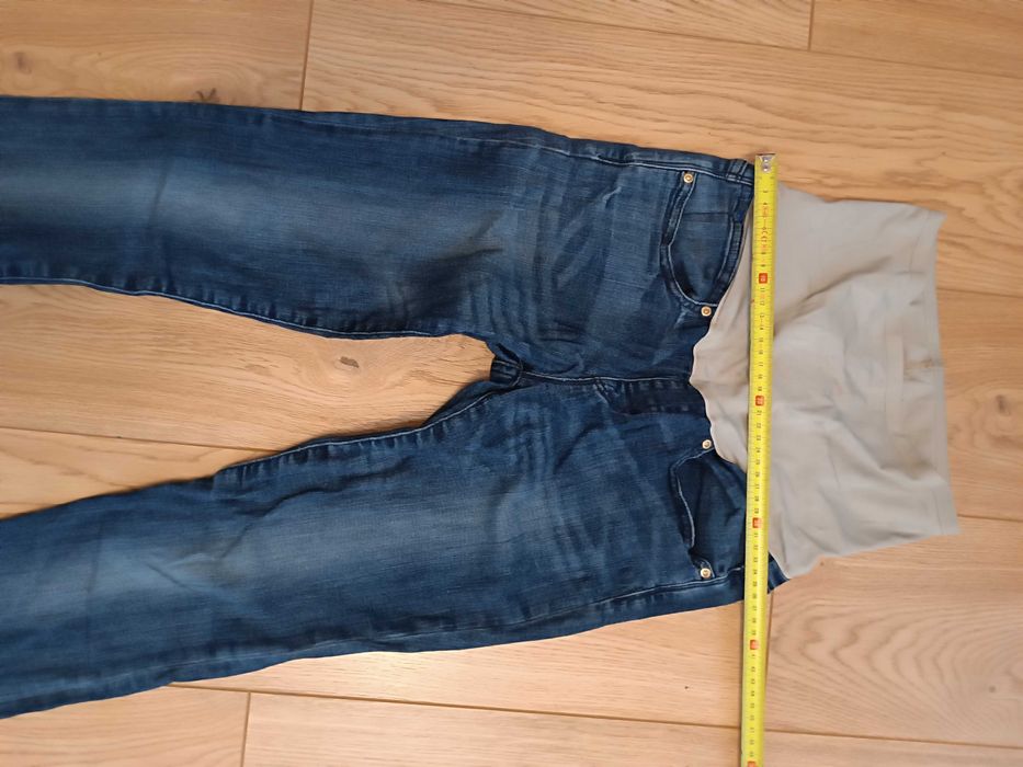 Spodnie ciążowe jeansowe