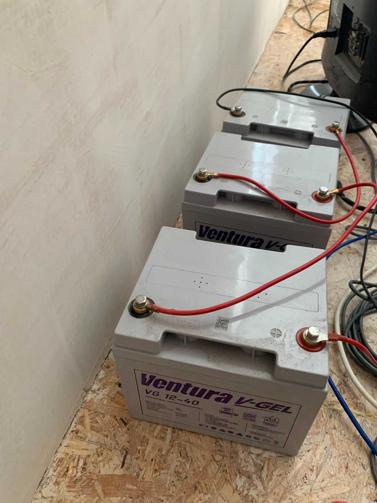 Акумулятор гелевий Ventura VG 12-40 Gel 12V 40Ah