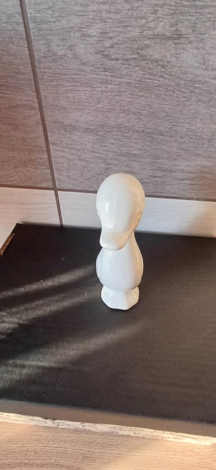 Biała ceramiczna kaczuszka
