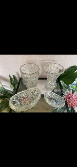 Krysztaly PRL stan WITRYNOWY