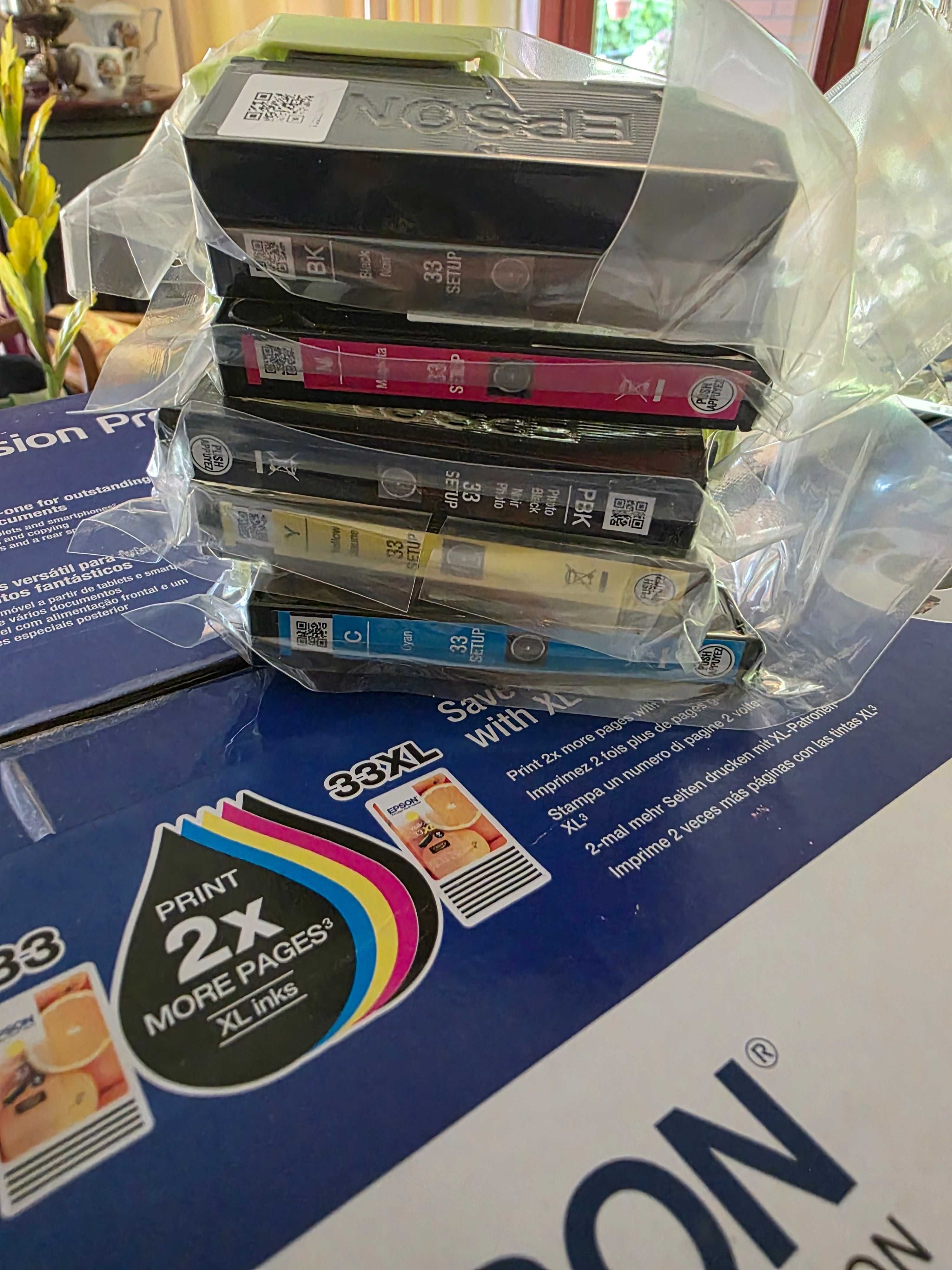 Tusz Epson 33XL zestaw setup