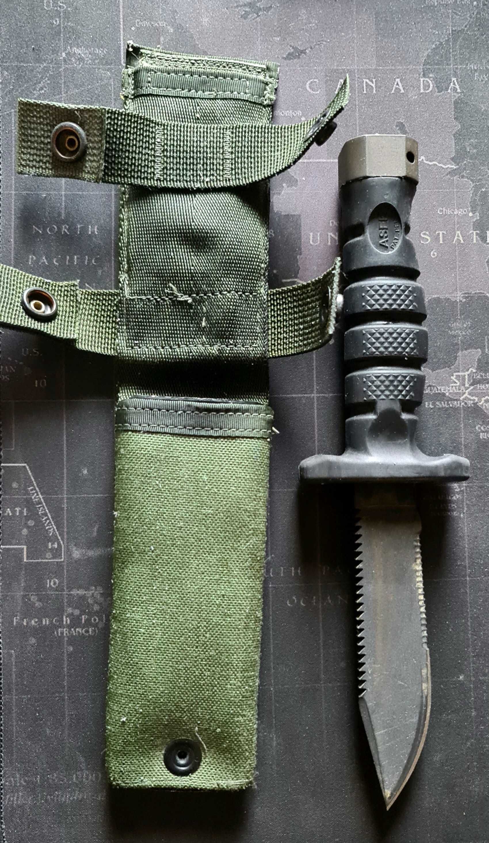 ASEK Survival Knife System NÓŻ ONTARIO U.S.A.