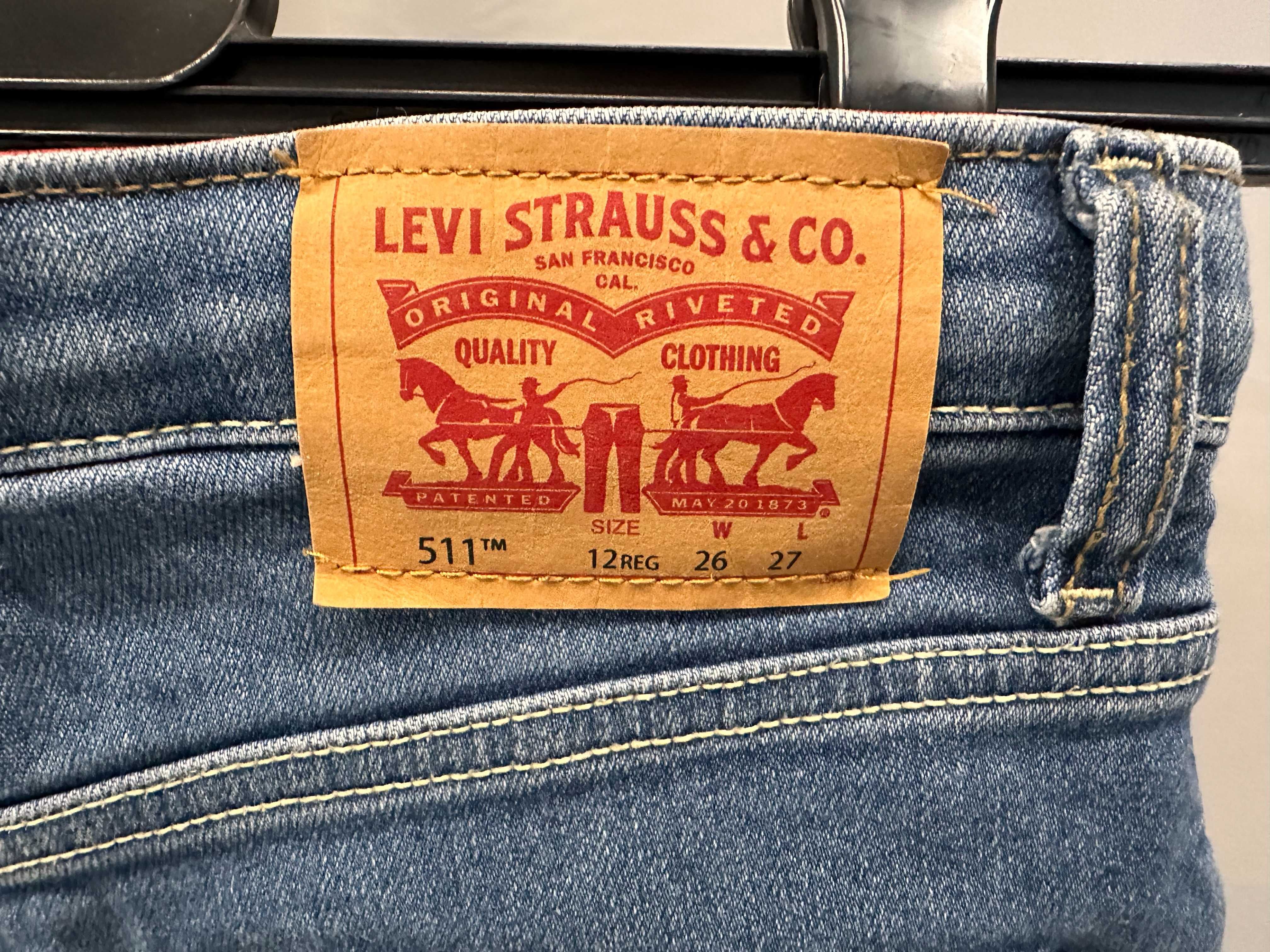 LEVI'S - 511 - spodnie chłopięce / 12 lat