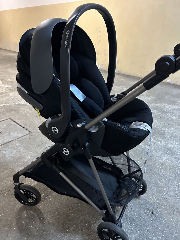 Carrinho + ovo+ base isofix cybex