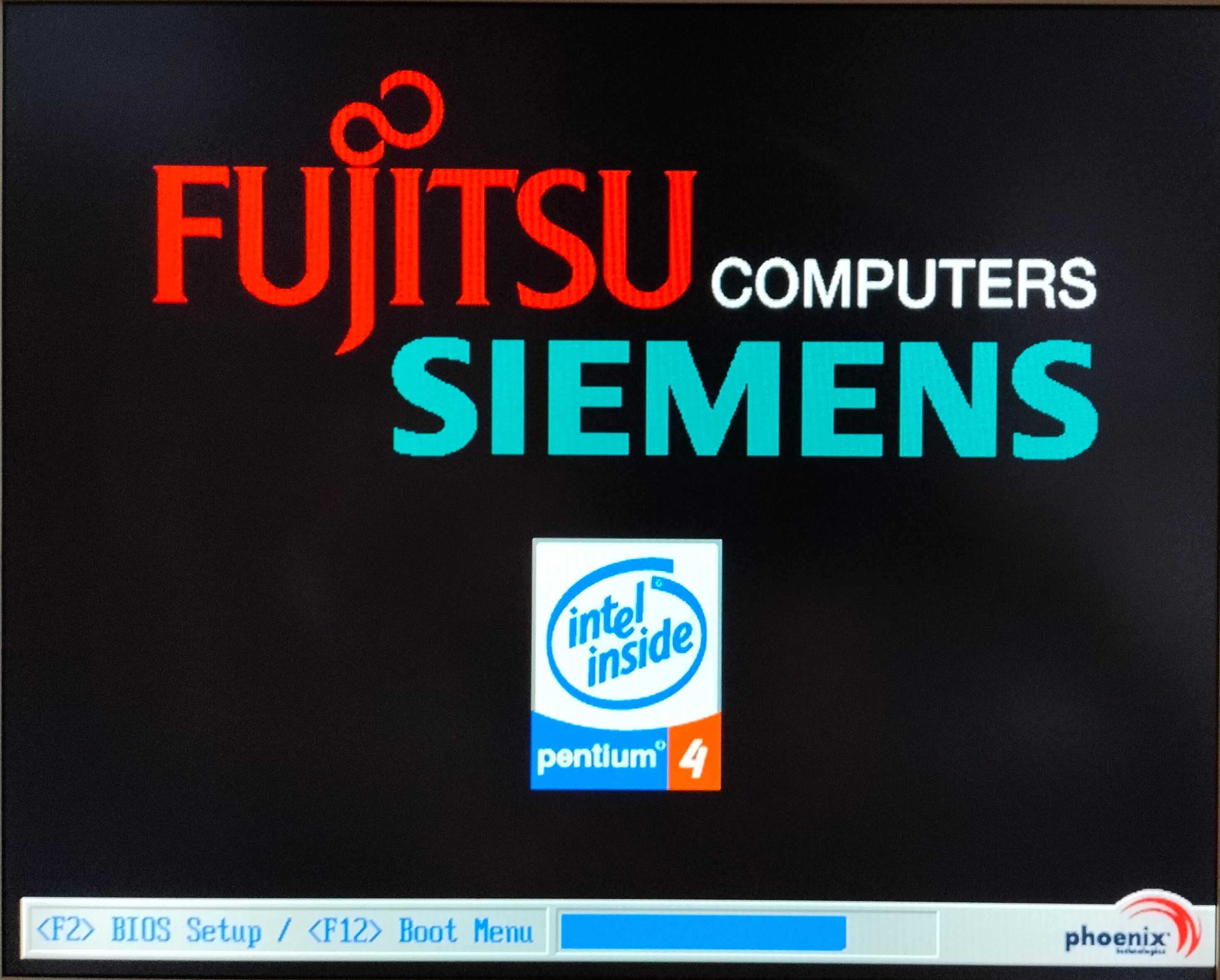 Komputer RETRO Fujitsu Siemens Pentium IV 2GHz 2GB RAM 120GB HDD WIN 7