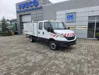 Iveco 35C16 Wywrotka Doka Brygadówka Wzmocniona Skrzynka Narzędziowa 50C16 50C18  Dealer Iveco Silnik 3L ! HDS ŻURAW 129 900 netto nadstawki zabudowy