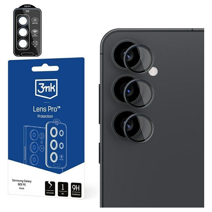 Ochrona na obiektyw aparatu 3MK Lens do Samsung Galaxy S25/S24 FE