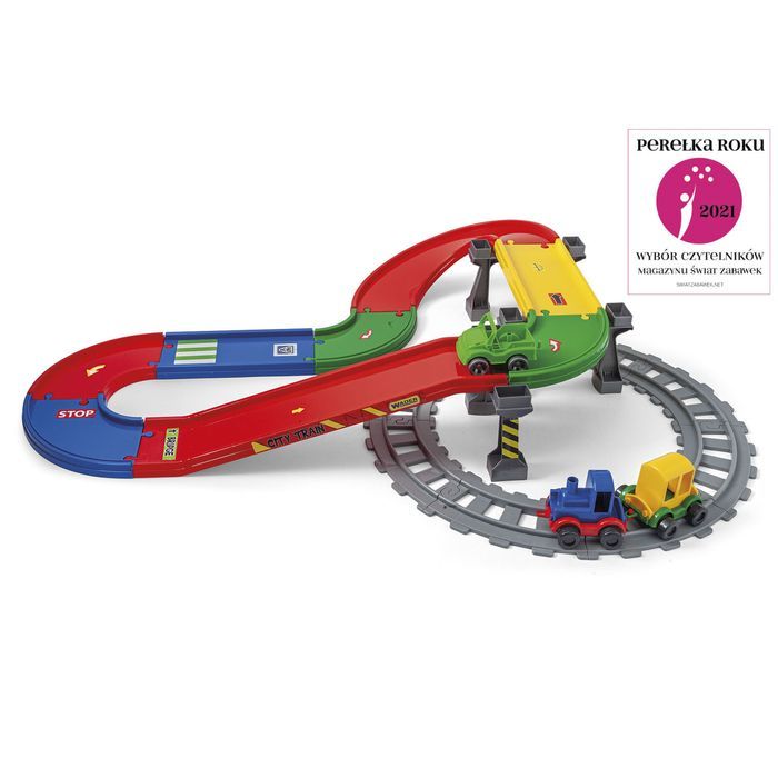 Wader Play Tracks Railway droga i kolejka 51530