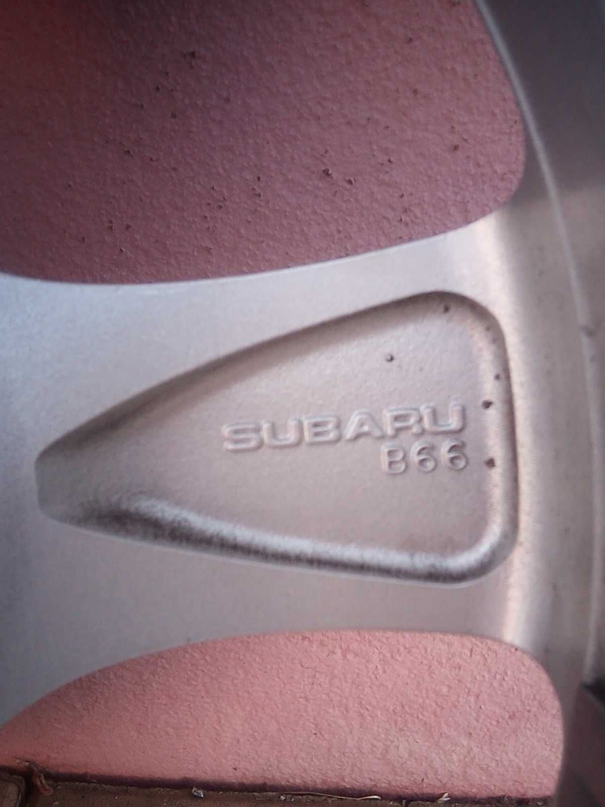 Jantes Subaru 5x100 com pneus novos 205/65r16