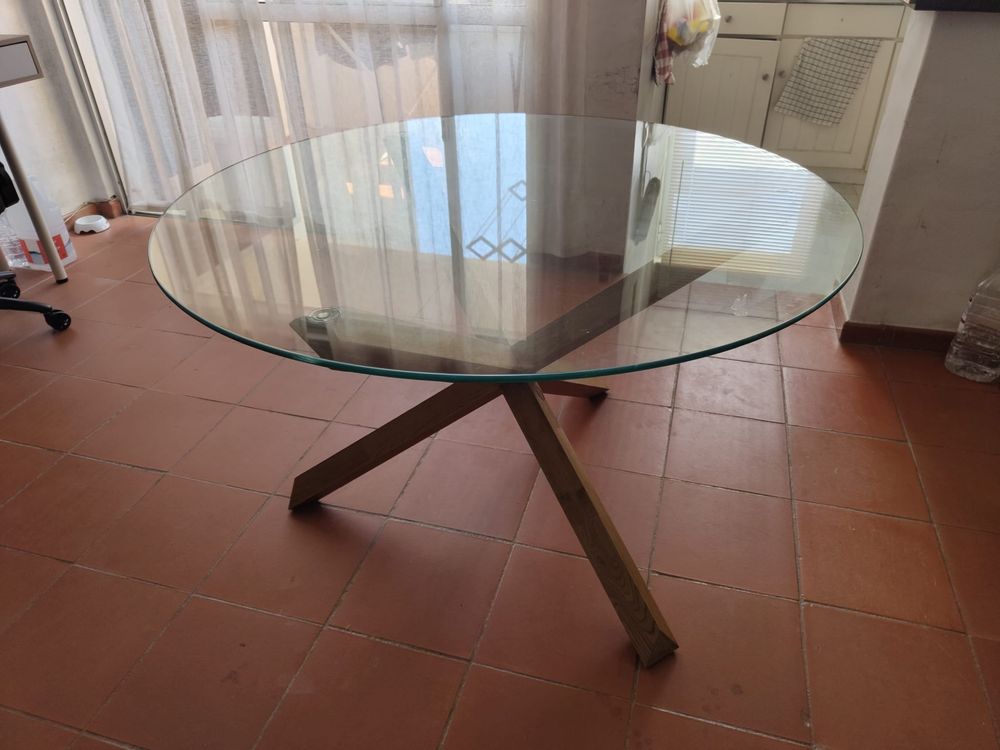 Mesa de jantar refonda 120d