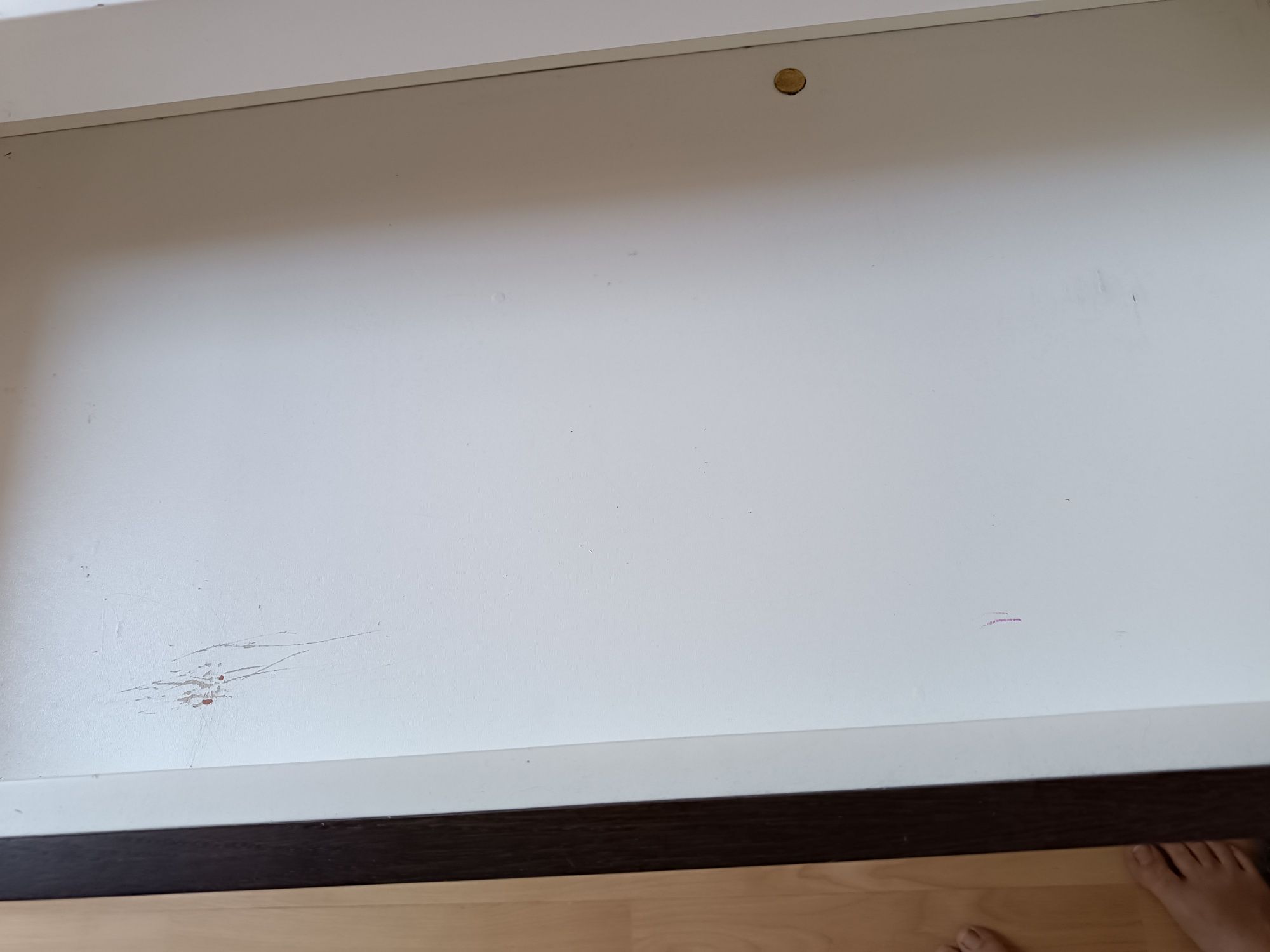 Biurko / toaletka wysoki połysk 45x85