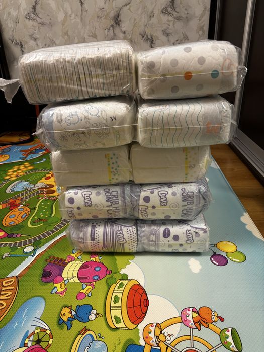 Памперси, підгузки , підгузники . Розмір 2-3