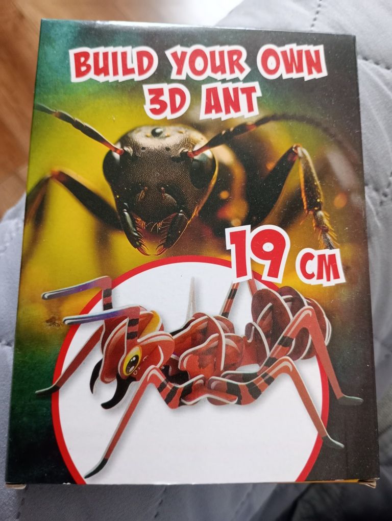 Zbuduj mrówkę 3D