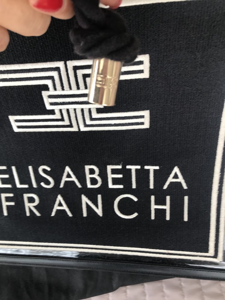 Mala Elisabetta Franchi preta