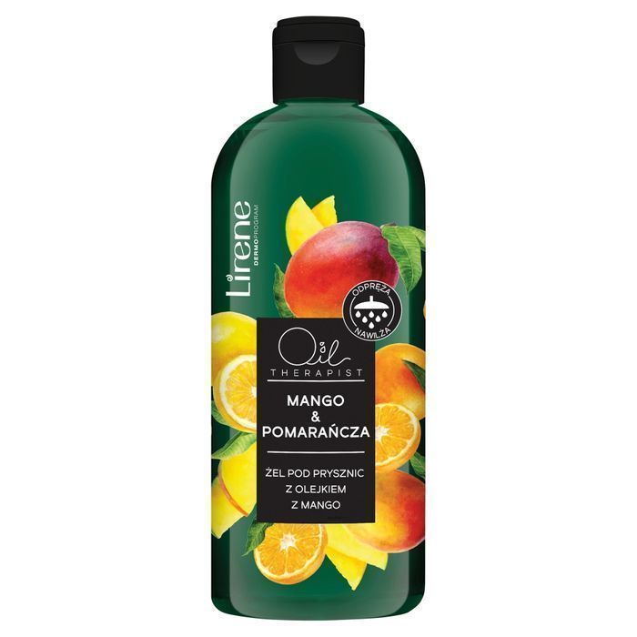 Lirene Oil Therapist Żel Pod Prysznic Mango  Pomarańcza 400Ml (P1)