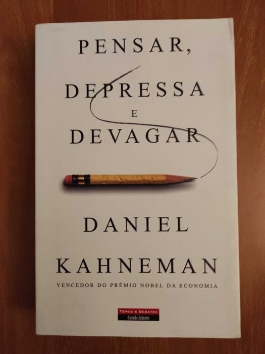 Daniel Kahneman Pensar Depressa Devagar ( portes incluidos)