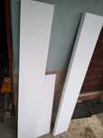 Parapety  białe nowe  142cm 22.5