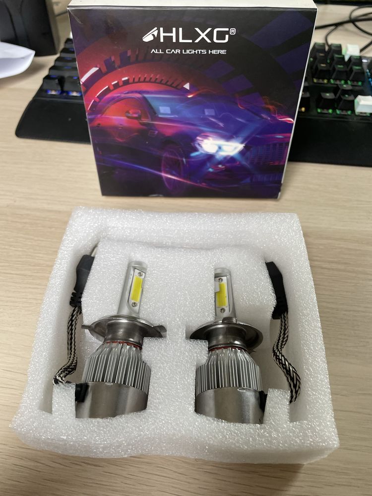 Żarówki LED H4 marki HLXG