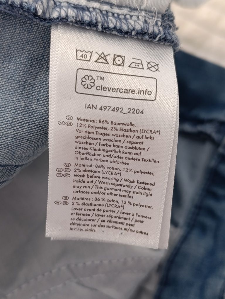 Calça de ganga feminina Esmara