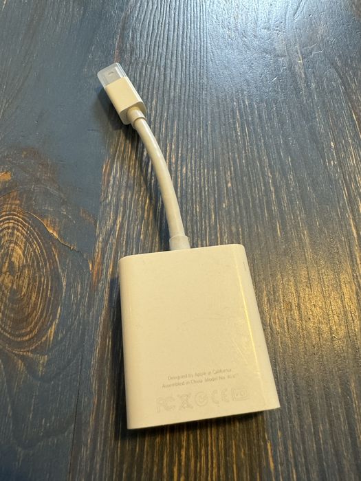 Apple A1307 przejściówka vga-mini display