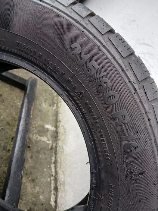 Розпаровка Continental 215 60 R 16 1шт Зима (0304) Резина