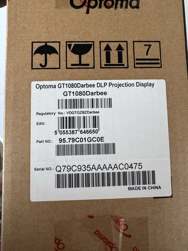 Projektor Optoma GT1080Darbee