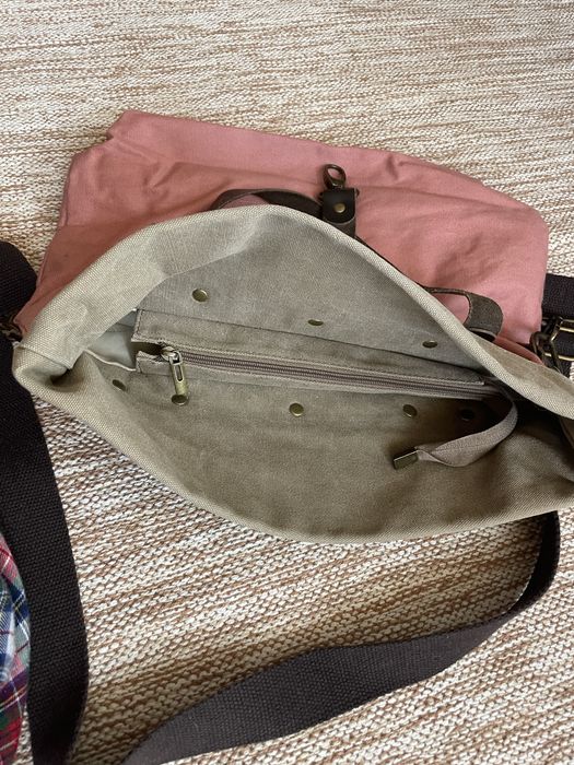 Стильная сумка-тоут Vera Pelle с кожаными вставками и звездой