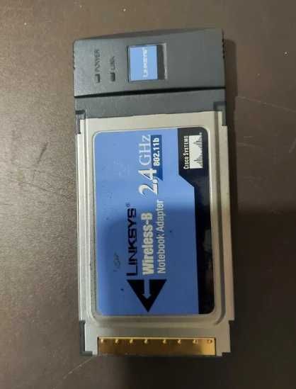Adaptador Linksys Wifi b PCMCIA - PCCard