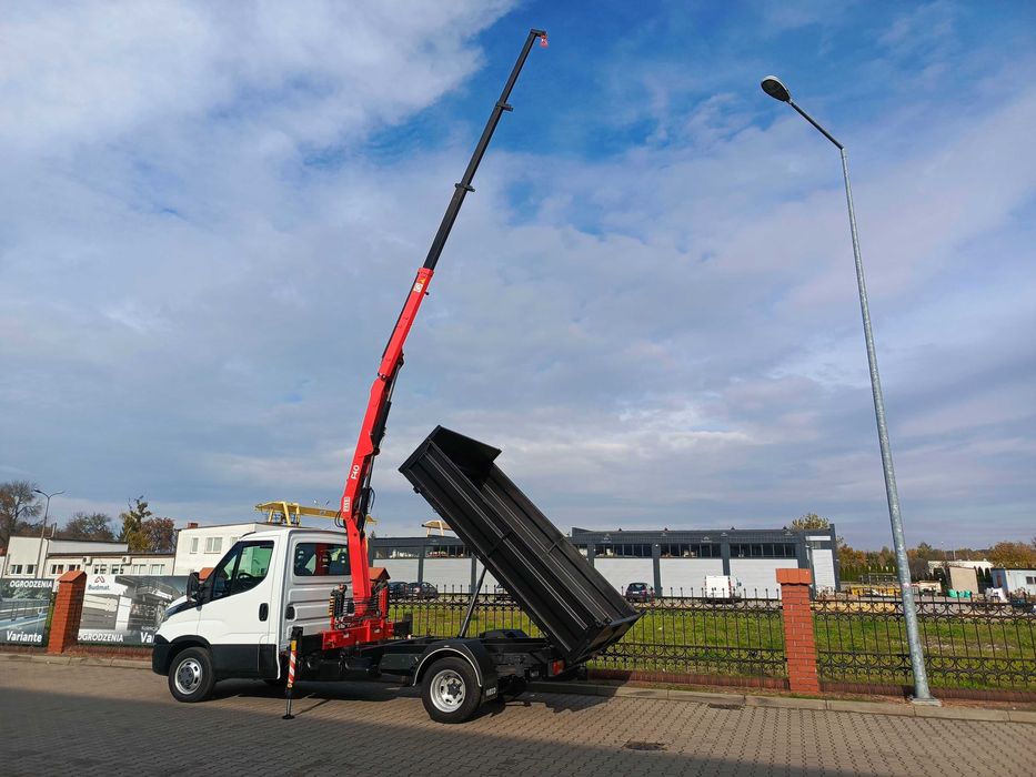 Iveco 3.0 HDS Fassi f40 Wywrotka DMC do 3.5 T Zarejestrowany w PL