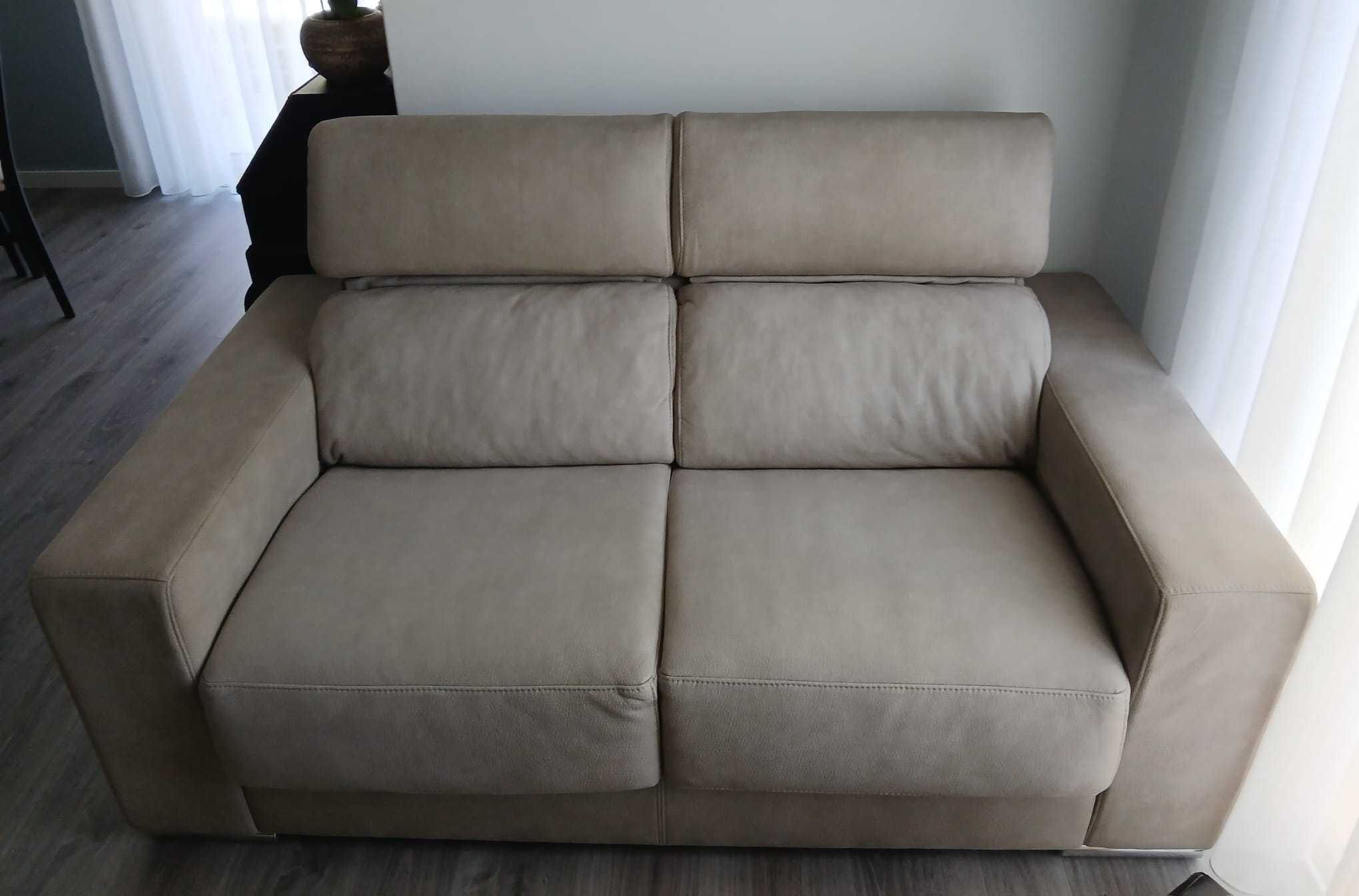Conjunto Sofás, beige, extensíveis