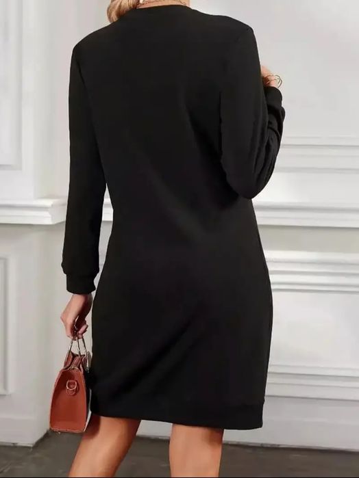 NOWA czarna sukienka_tunika Halloween rozm. 40