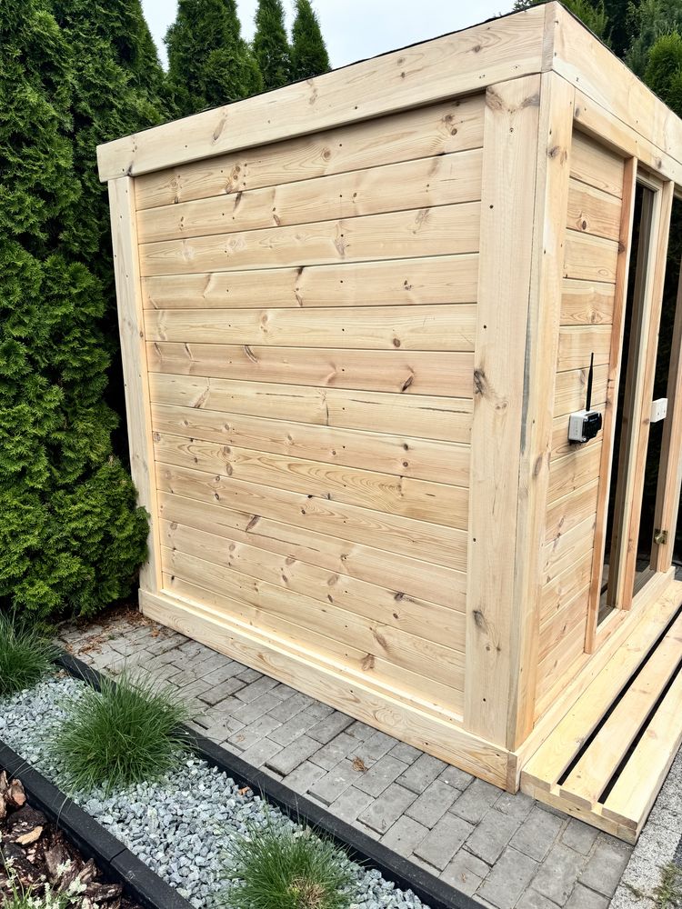 SAUNA ogrodowa elektryczna wifi HARVIA 3-5 osób montaż cały kraj