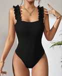 Damskie czarne body