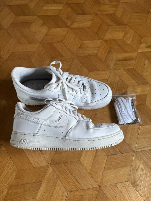 Buty nike air force 1 low biale nowe sznurowki