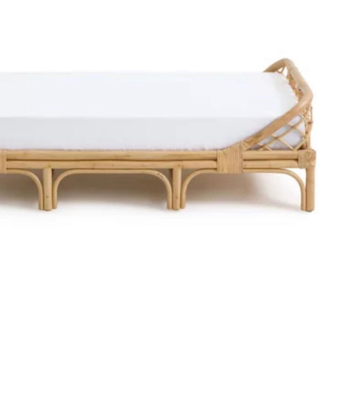 Cama rattan criança