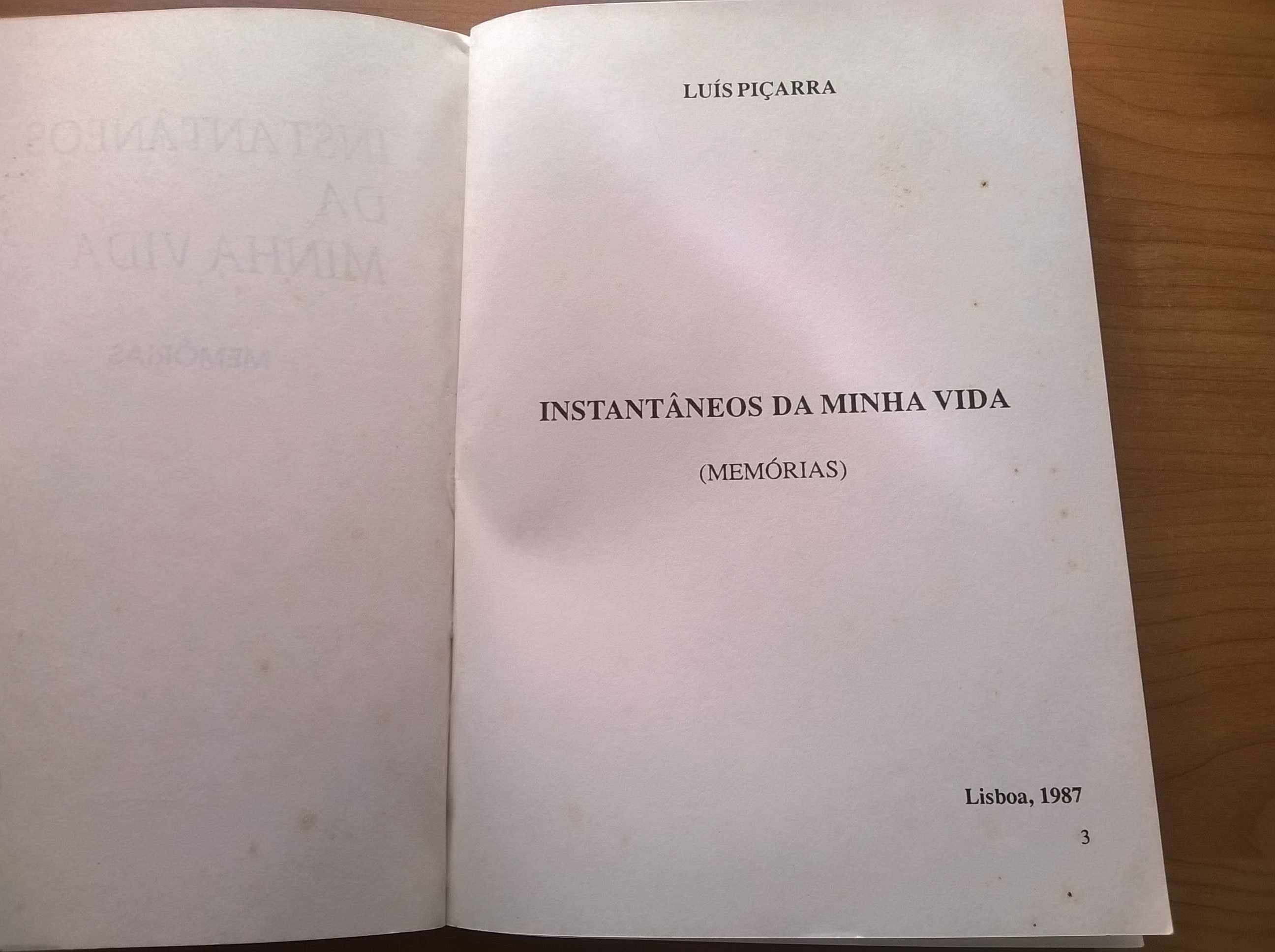 Instantâneos da Minha Vida, Memórias - Luís Piçarra