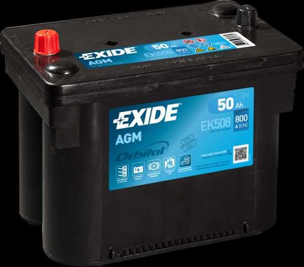 Akumulator EXIDE AGM 12V 50Ah 800A (Jak Optima. Do Fiat Freemont)