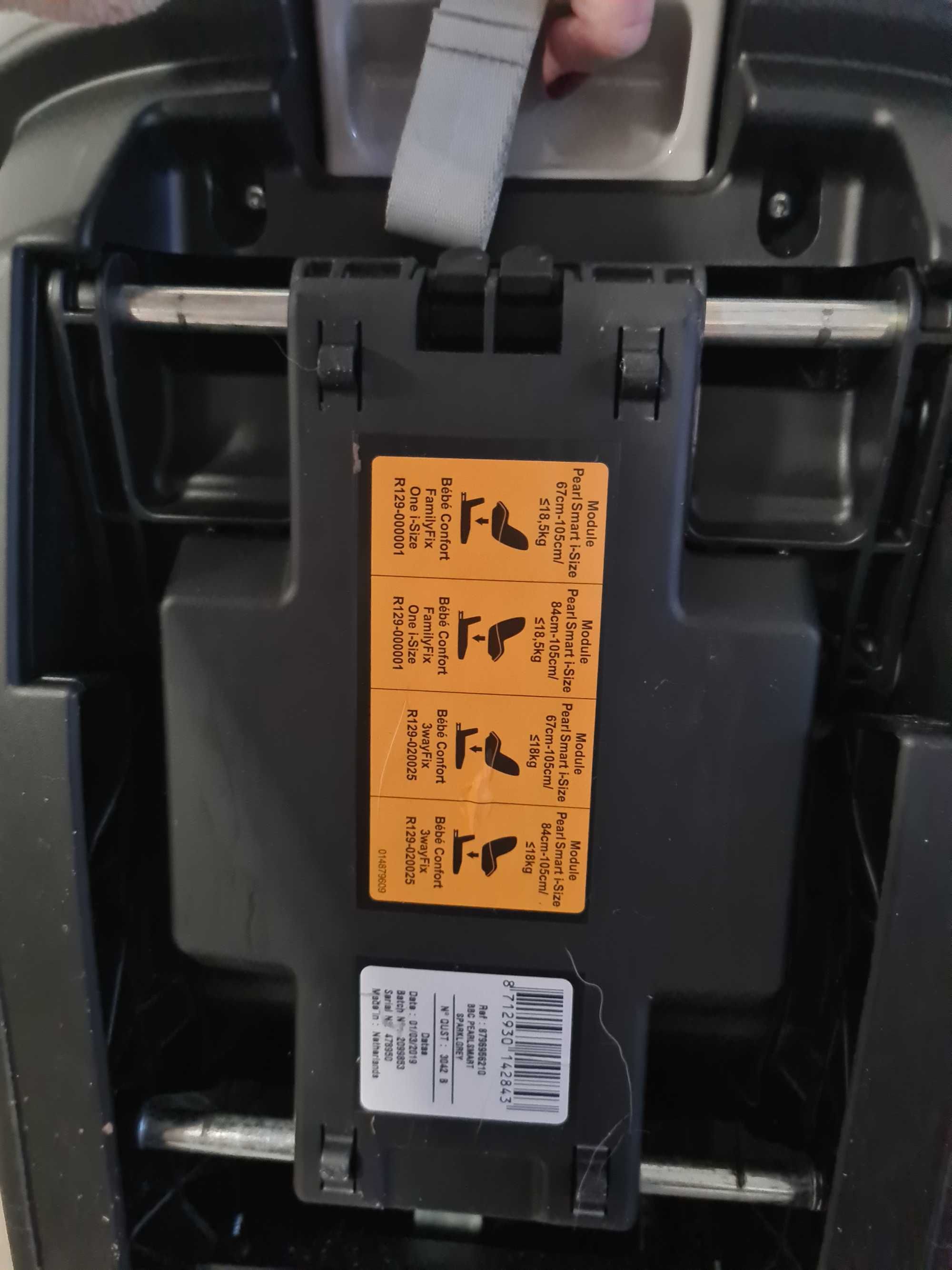 Cadeira auto Pearl smart bebé confort