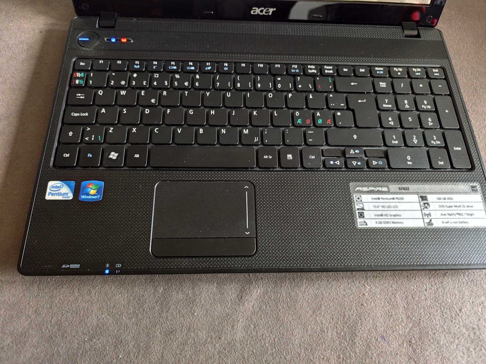 acer ASPIRE 5742Z