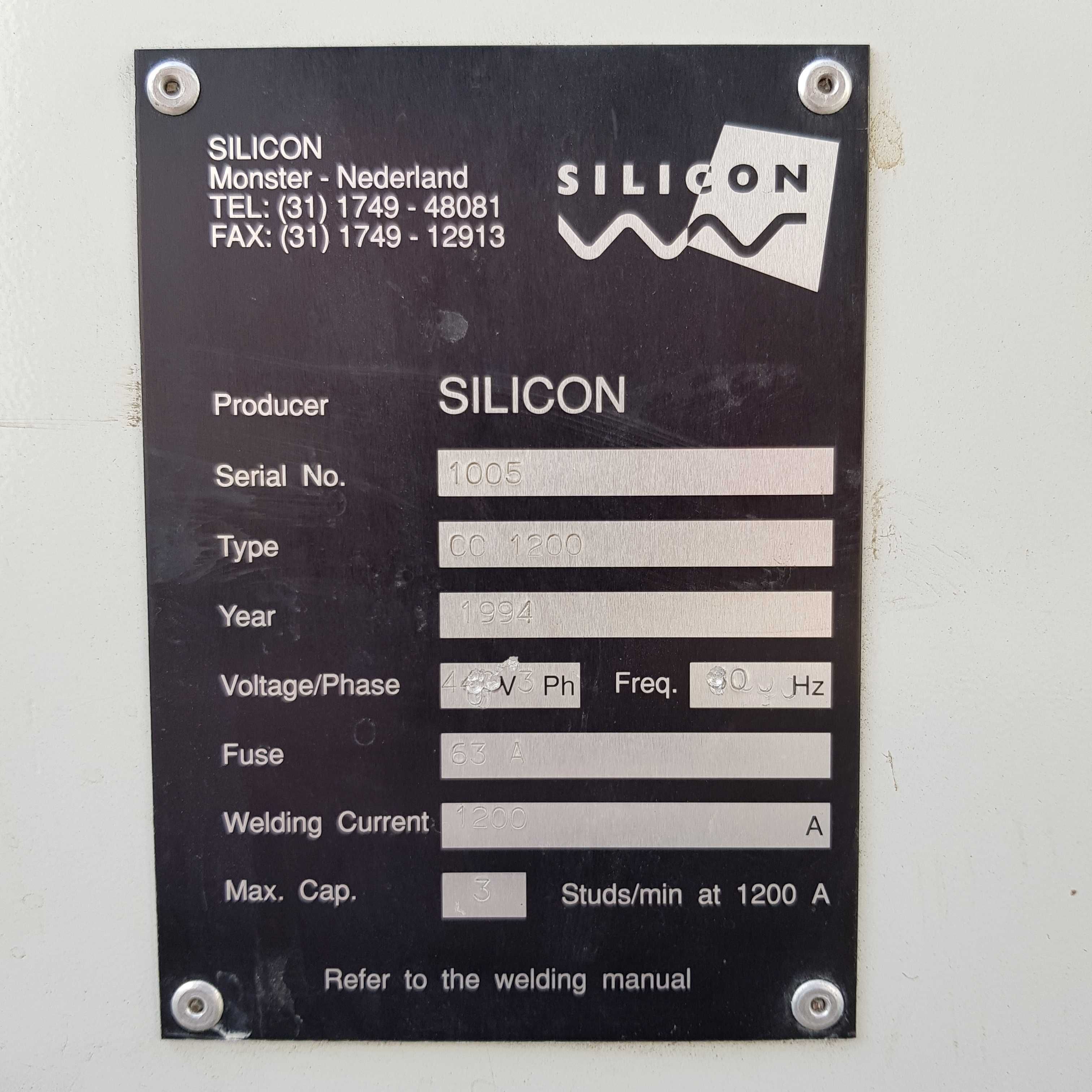 Zgrzewarka do kołków SILICON CC1200