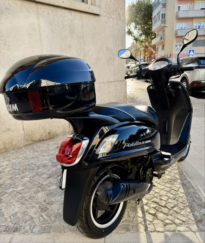 IMPECÁVEL Scooter SYM FIDDLE II 125S 2014 com apenas 21mil kms reais!