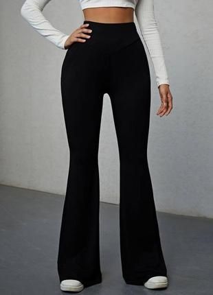Штани кльош в рубчик H&M