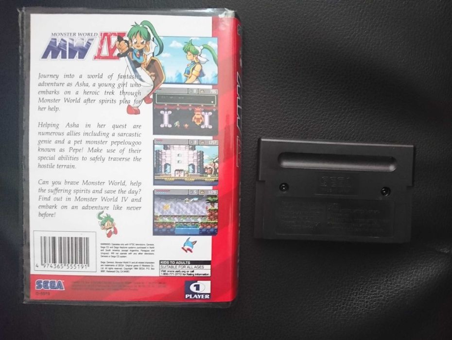 Monster World IV (sega mega drive / genesis) на английском языке