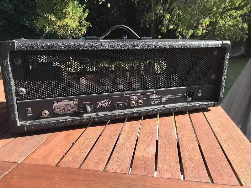 Clássico Peavey a válvulas ValveKing 100watts + Coluna 4x12 400watts
