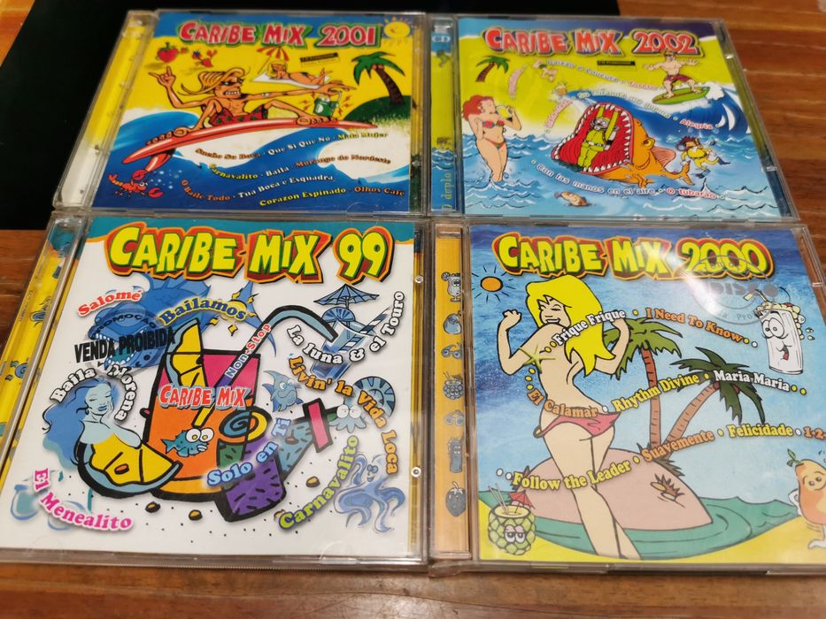 CDs Caribe Mix lote