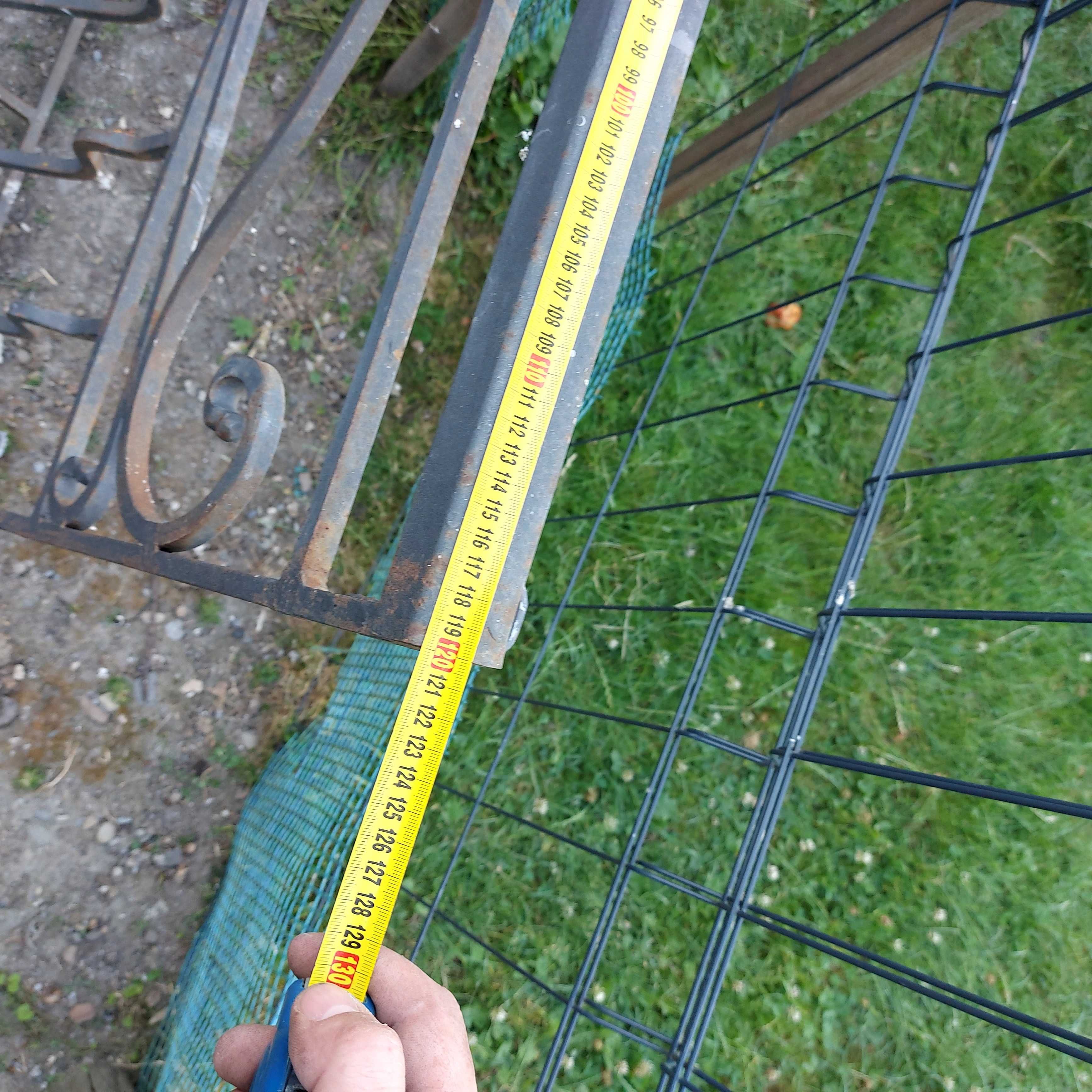 Barierka poręcz palisada kuta