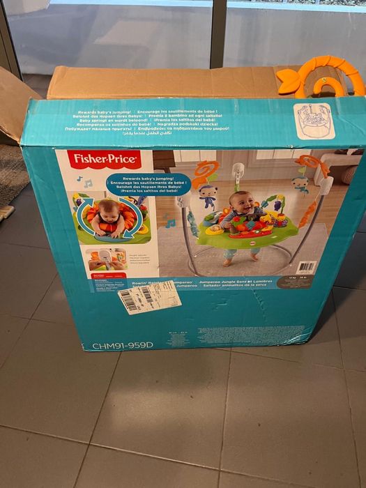 Saltitão Fisher Price